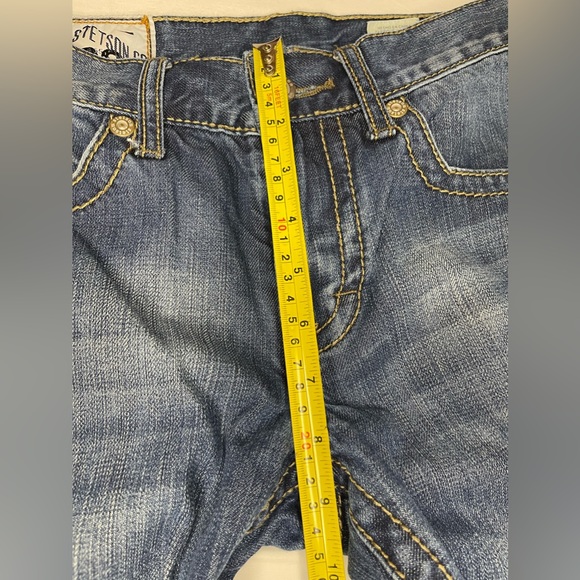 Stetson 1014 FIT SEMI-DESTRUCTED WASH JEANS - Picture 8 of 9